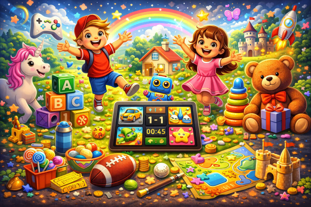 Nemokami-Vaikiški žaidimai