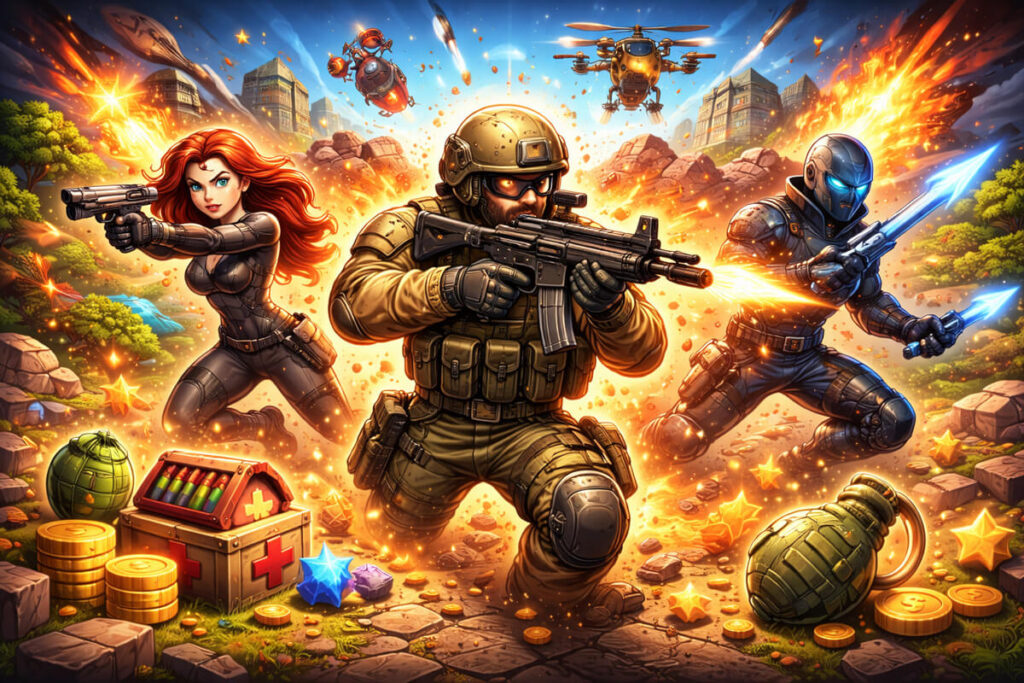 Nemokami-Veiksmo-žaidimai